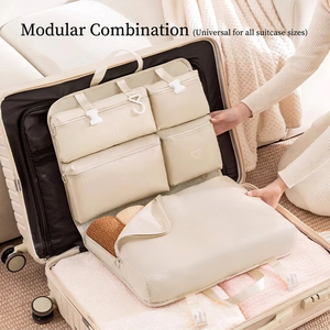 Sac de rangement de voyage - Sac de rangement de valise 7-en-1 pour courts séjours - Sac de rangement multifonctionnel pour la grossesse - Product Image 6