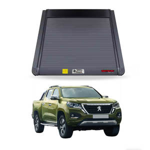 Couverture de benne de camion en alliage d'aluminium haut de gamme, imperméable, pour <span class=keywords><strong>Peugeot</strong></span> LAND TREK 2015+, couvercle de benne à rouleaux robuste - Product Image 1