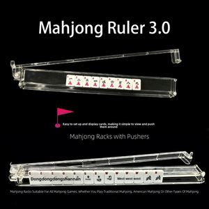 Mahjong Ruler Rectangle Thickened 18-Inch Three-in-One Card Sorting <b>Tool</b> for American Mahjong - Product Image 2