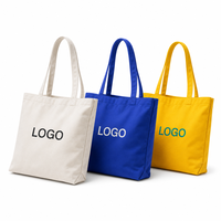 Sac fourre-tout en toile personnalisé avec logo, sac à main en coton coloré pour femmes, pour le travail, l'ordinateur portable, les courses, les voyages quotidiens, multicolores