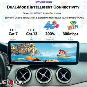 วิทยุติดรถยนต์ระบบ Android Auto ขนาด 14.9 นิ้ว รองรับ Carplay สำหรับรถเบนซ์รุ่น A GLA CLA W176 X156 C117 X117 ปี 2013-2018 พร้อมระบบนำทาง GPS และเครื่องเล่นวิดีโอ - Product Image 2
