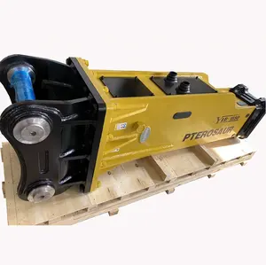 Fabrieksverkoop Korea Hydraulische Aandrijving Skid Stuurwiel Hydraulische Hamers Voor Bobcat 763 Kat 320 Mini Graafmachine