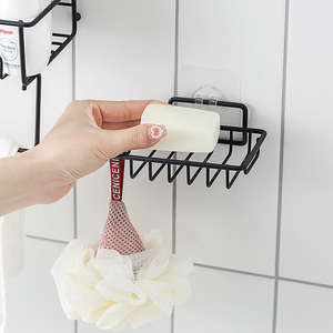 Estante de esquina moderno de acero inoxidable para montaje en pared de baño con adhesivo fuerte de fácil instalación para hoteles - Product Image 3