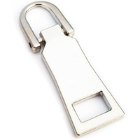 En gros, curseurs de fermeture éclair en acier inoxydable réglables, têtes de remplacement pour sacs et pochettes, accessoires de couture DIY