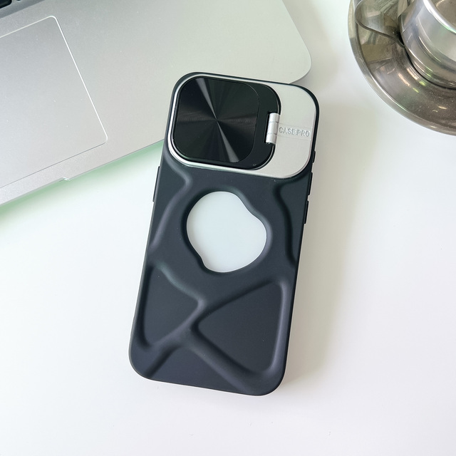 3D Design Rotatable Ring Stand Magnetic Phone Cover for iPhone 16 Plus Mobile Phone Cases