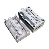 Molde de inyección de EVA de dos colores para suelas de calzado de aluminio, molde para hacer zapatillas, sandalias y chanclas