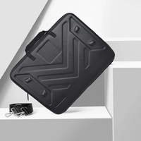 Étui pour ordinateur portable en EVA personnalisable, sac de rangement pour ordinateur portable en EVA rigide, résistant à l'usure, sac de rangement portable pour accessoires informatiques