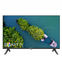 TV Panel A+ Qled Asli Layar Lebar Datar Televisi 4K LED Smart TV Dengan DVB-T2/S2
