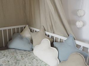 Baldacchino per culla in mussola di cotone organico al 100% - Product Image 6