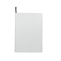 Carnet de notes A5 blanc vierge en toile de lin pour bricolage, journal, agenda, couverture de carnet, bloc-notes, porte-documents, classeur