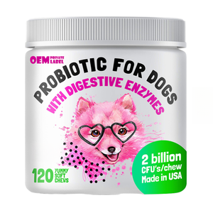 Masticabili Probiotici Naturali Vegani per Cani Senza Additivi Artificiali Migliorano la Digestione, l'Immunità e Alleviano il Prurito Cutaneo - Product Image 4