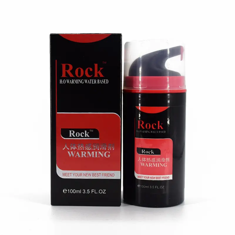ROCK Ice Hot Feeling Sex Adult Personal Lubricant With OEM Custom Private Label
