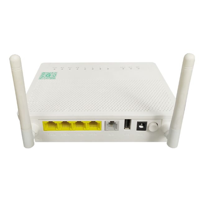 Used Gpon Onu H1S-3 1GE+3FE XPON ONU Modem with 2.4GHz Wi-Fi FTTH Use OEM Brand ONT XPON Fiber Optic Modem