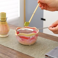 Ensemble Matcha Ramic avec bol à bec verseur et fouet à thé pour la préparation du thé Matcha