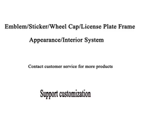 Emblème latéral de garde-boue de voiture en ABS, autocollant de logo M pour coffre arrière, compatible avec M M3 M5 M6 X3 E46 E90 F30 G20 E36 E34 X6 G20 G30 ///M