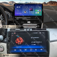Écran de protection de 12,3 pouces, autoradio multimédia Android Carplay, écran tactile QLED, autoradio pour Nissan 2016-2019 TIIDA