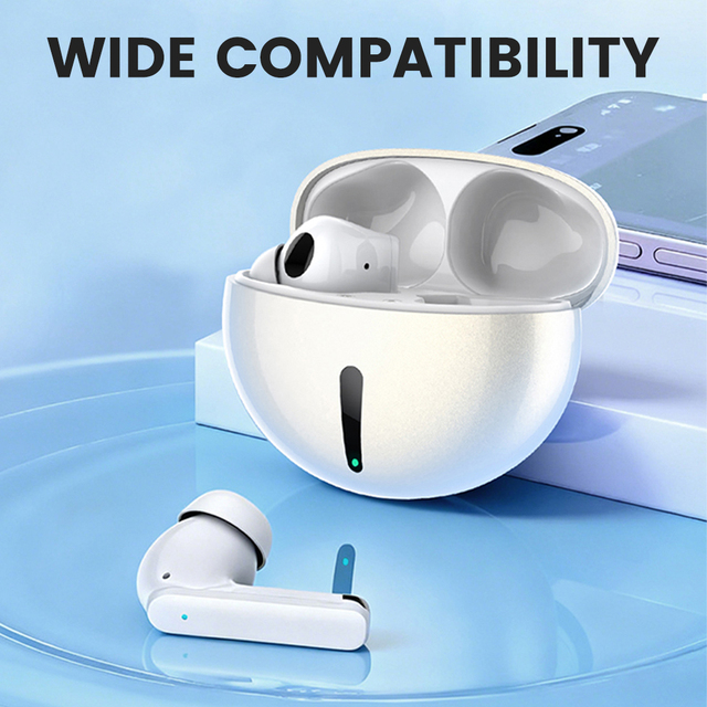 ANC Noise Cancelling Wireless In-Ear Earbuds with JL Chipset LED Battery Indicator Hi-Fi Sound and Touch Control