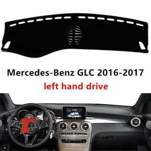 Taijs Factory left hand drive and right hand drive car dashboard cover for Mercedes Benz GLC 2016-2017 car dashboard pad for GLC