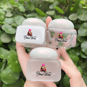 Flacon pulvérisateur en verre épais de luxe, récipient cosmétique, emballage en verre, pot à crème, ensemble de soins de la peau - Product Image 1