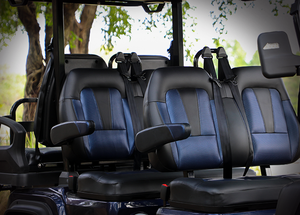 HDK EVOLUTION D5 Maverick 4 + 2 Plus Carrito de golf eléctrico de lujo para seis pasajeros para villas, resorts y campos de golf - Product Image 4