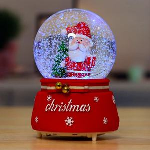 Globo de Nieve Navideño de Cristal Luminoso Personalizado para Decoración del Hogar - Product Image 5