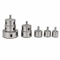 DIAMTOOL Scie cloche diamantée 6/8/10/12mm pour verre, carrelage, marbre, granit