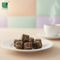 Barres de guimauves lyophilisées personnalisées en gros avec enrobage chocolaté – Bonbons solides – Délice sucré – Durée de conservation de 12 mois