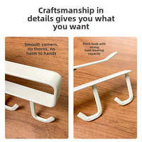 Moderne metalen keukenopbergrek onderkast mokhouder schuifbare koffiekopjeshouder plank organizer voor huishoudelijke voorraadkast