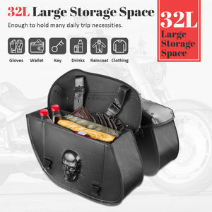 Haute qualité YINGSI grande capacité étanche <span class=keywords><strong>moto</strong></span> cuir sacoche propre moule accepter la personnalisation des étiquettes personnelles - Product Image 4