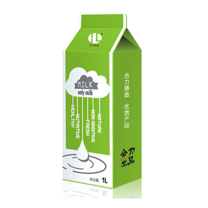 New Professional Packaging Milk Boxes Wholesale Mini Gable Box For Milk