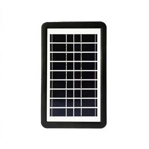 Generador Solar ECOPOWER RS-18N de 3W, Kit de Panel Solar Mini, Sistema de Iluminación Solar Portátil, Cargador LED de CA, Carga Móvil - Product Image 1