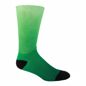 <b>Men's</b> Mid-Calf Sporty Jacquard Sweat-Absorbent <b>Diabetic</b> Sports <b>Socks</b> with Customizable Logo Digital Printing ODM Supply - Product Image 1