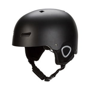 Casco de esquí para adultos, blanco y negro, ajustable, unisex, para snowboard y ciclismo - Product Image 3