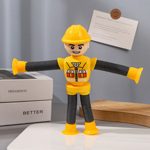 Juguete de Plástico Flexible y Moldeable con Forma de Equipo de Ingeniería, Divertido Regalo Antiestrés para Niños - Product Image 6