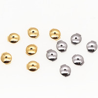 Accessoires en acier inoxydable Earbud Simple Fixe Oreille Cap Bijoux Ornement Or Argent DIY Handmade Earplug Boucle d'Oreille Résultats