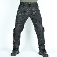 Nouvelle Offre Spéciale : Combinaison de Combat Camouflage G2 – Tenue Tactique Noire Idéale pour l'Entraînement et les Activités de Plein Air (Randonnée, Entraînement)