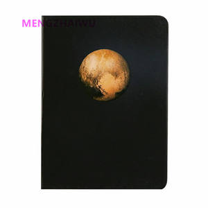Suministros de papelería de la <span class=keywords><strong>tienda</strong></span> en línea de Canadá, suministros de papelería, cuaderno de Planificador de papel negro con grafiti de planeta, diario para niños al por mayor - Product Image 5