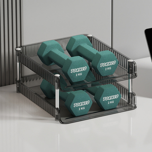 New <strong>Design</strong> Haogle Transparent Clear Desktop Organizer Office Desk Organizer Rack Multi-layer Desktop Storage <strong>Shelf</strong> - Product Image 6