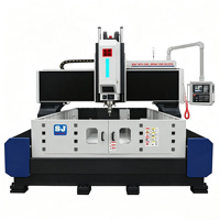 Machine de perçage et de fraisage à portique monobroche haute vitesse BT50 FANUC CNC robuste pour le traitement des métaux