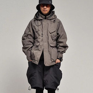 Giacca a vento in tinta unita in Nylon personalizzato giacca da <span class=keywords><strong>uomo</strong></span> autunno <span class=keywords><strong>abbigliamento</strong></span> <span class=keywords><strong>Vintage</strong></span> con marchio Pullover impermeabile antivento per gli uomini - Product Image 6