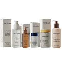Kit de Soins Fermentés Tendance pour Peau : Sérum VC, Crème au Rétinal, Gommage Corporel, Lotion – Marque Privée, Vente en Gros, OEM – Routine Beauté