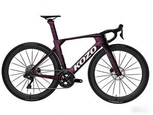 Bicicleta Aero Profesional de Fibra de Carbono T800 700C al por Mayor, con Cambio Electrónico L-TWOO ER9 y Frenos de Disco Hidráulicos - Product Image 2