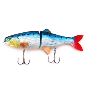 Glide Isca Articulada <span class=keywords><strong>Swimbait</strong></span> Isca De Pesca Com Ganchos Trolling Iscas De Pesca Set Isca De Jig Iscas De Pesca - Product Image 6