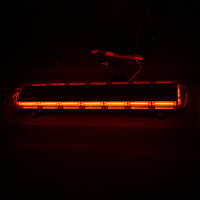 Barra de Luces LED de Alta Potencia de 12 V, Lámpara de Advertencia de Emergencia para Camiones, con Soportes para Lámpara Estroboscópica en el Techo Incluidos
