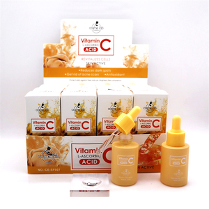 Logo TLM Sérum à la vitamine C pour le visage Nettoyant pour les soins de la peau Formule <span class=keywords><strong>active</strong></span> Sérum antioxydant Éclaircissant Revitalisant Sérums anti-âge - Product Image 4