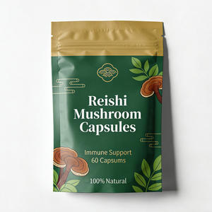 PReishi Mantar Kapsülleri Mantar Ekstresi Özel Formüller Özel Marka Üretimi OEM COA GMP ISO Organik Sertifikalı - Product Image 4