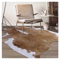 Wohnzimmerteppich Western-Dekor Luxusteppich Kuhfell-Karpet Natürlicher Kuhfell-Teppich