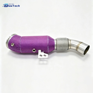 Sistema de Escape con Silenciador de Alto Rendimiento para BMW M240i 340i 440i 540i 840i X3 X4 M40i B58 3.0T – Sección Trasera, Acero Inoxidable, Directo - Product Image 4