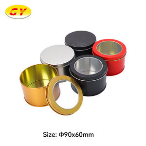 Yüksek kalite gıda sınıfı kalay konteyner altın geri dönüşümlü malzemeler parlak yüzey ofset baskılı pişirme şeker şeker için ambalaj kutusu - Product Image 3