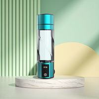 Bouteille d'eau hydrogénée portable personnalisée, nouveau modèle 2025, 300 ml, 4000-5000 PPB, écran d'affichage, alimentée par batterie, pour usage domestique et extérieur